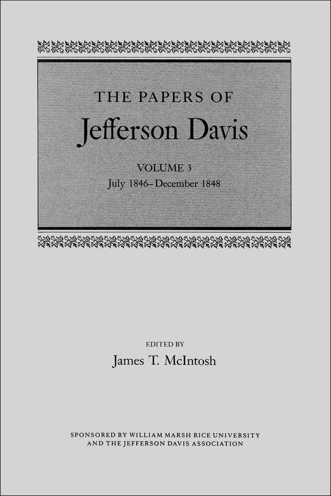 Produktbild: The Papers of Jefferson Davis | Jefferson Davis
