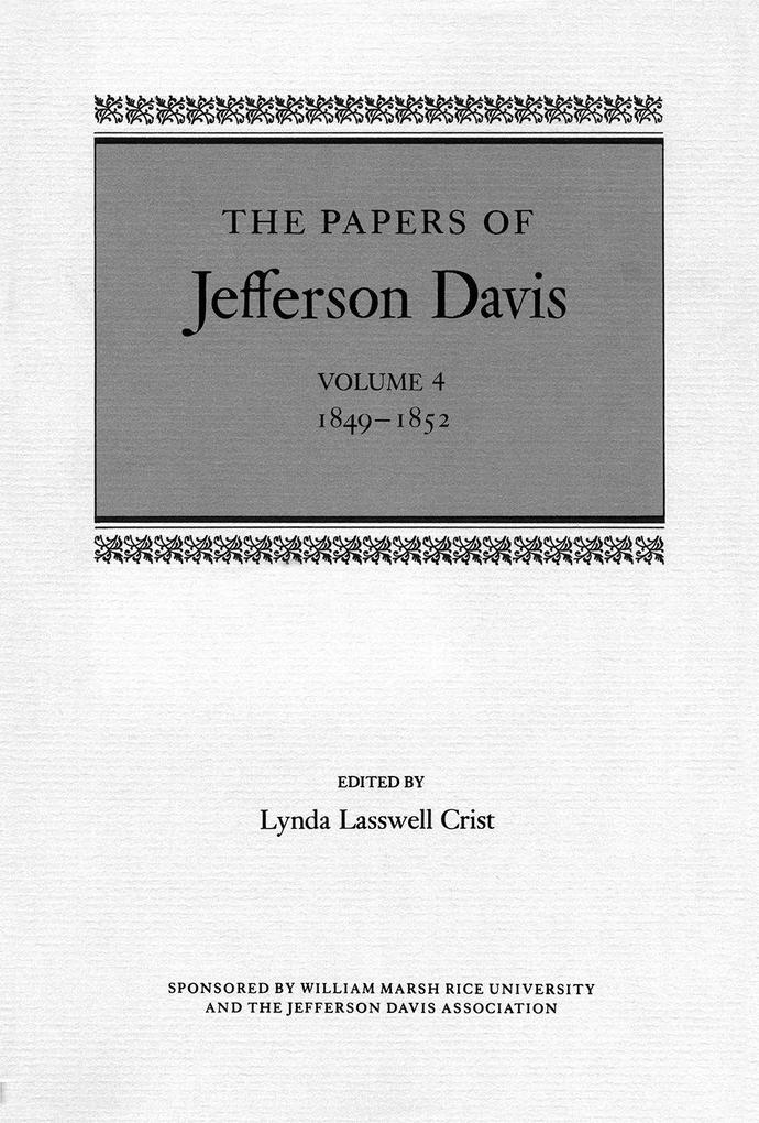 Produktbild: The Papers of Jefferson Davis | Jefferson Davis