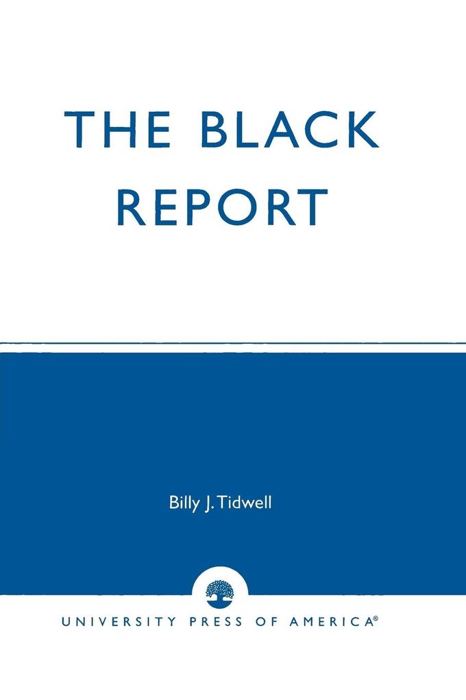 The Black Report als Taschenbuch