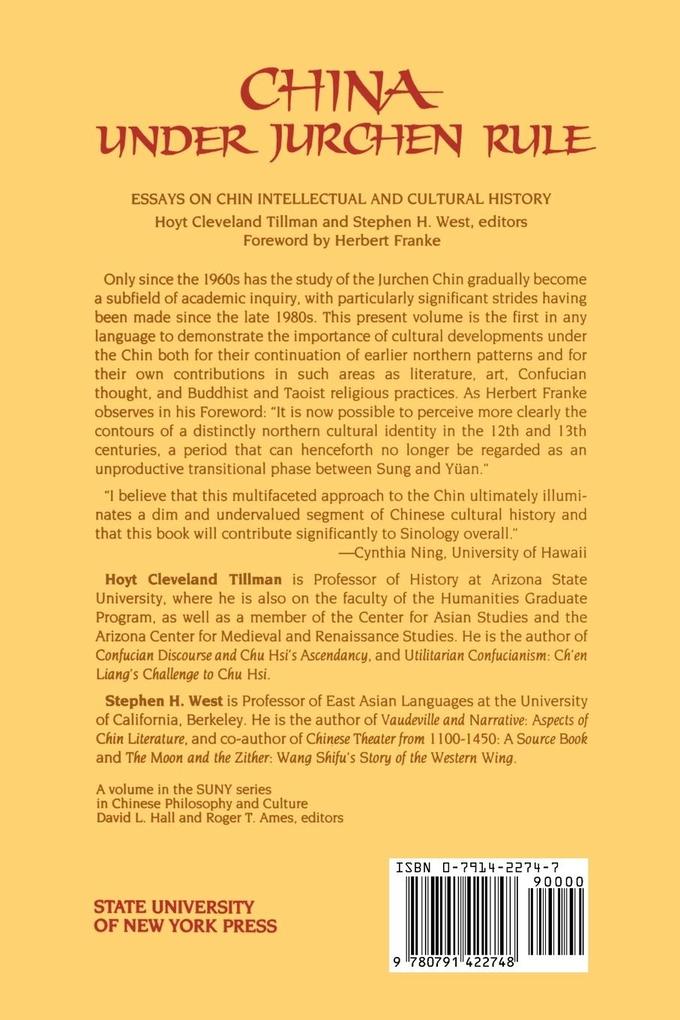 Weitere Ansicht: China Under Jurchen Rule