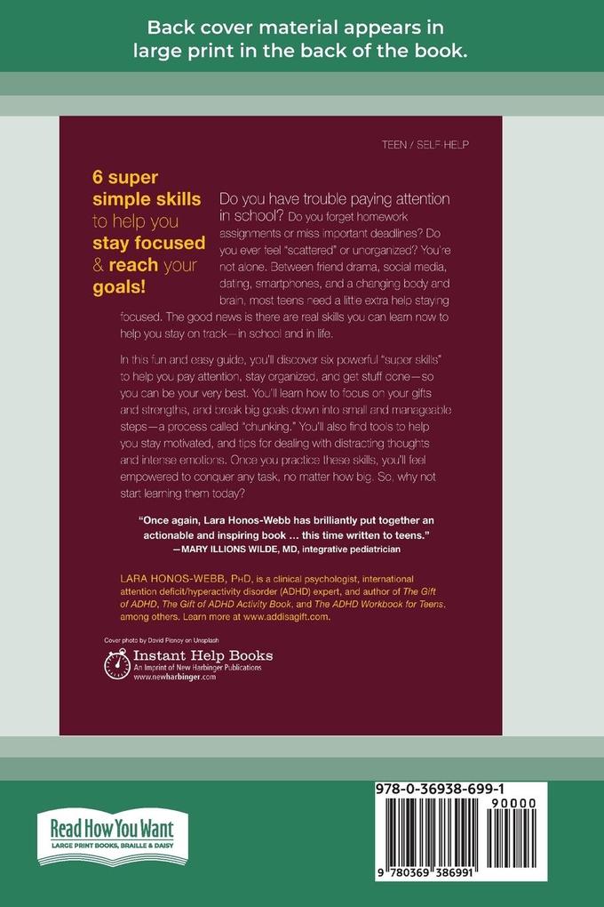 Weitere Ansicht: Six Super Skills for Executive Functioning | Lara Honos-Webb