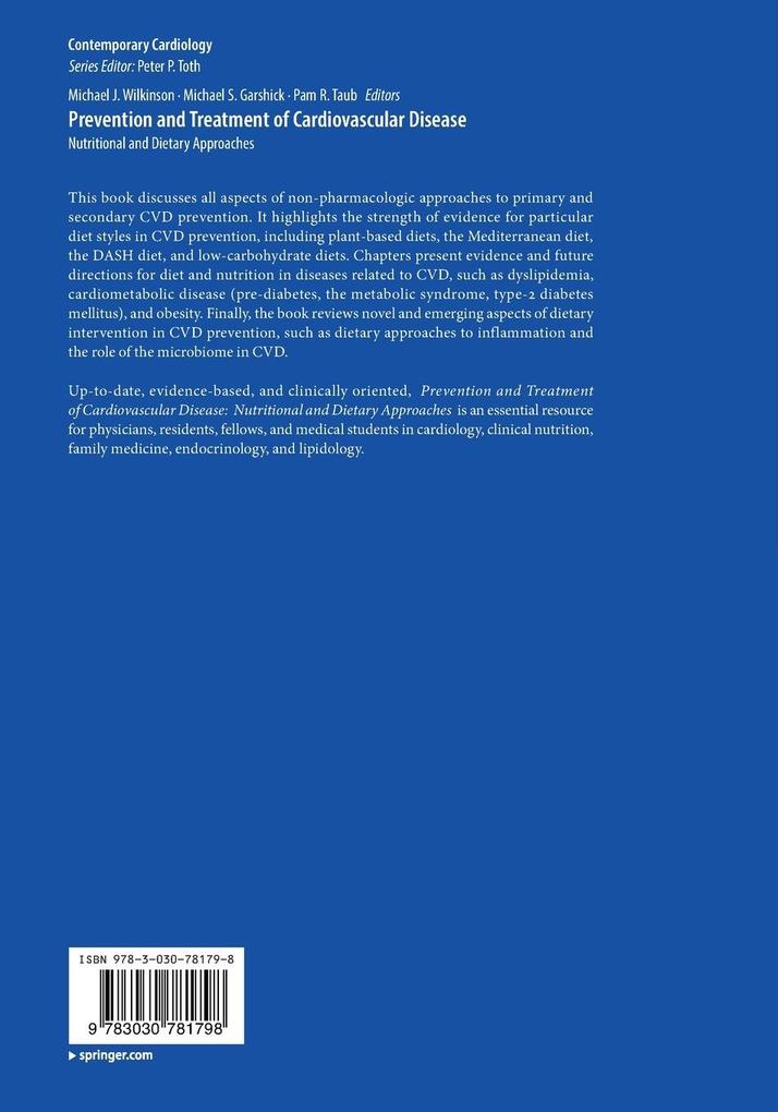 Weitere Ansicht: Prevention and Treatment of Cardiovascular Disease