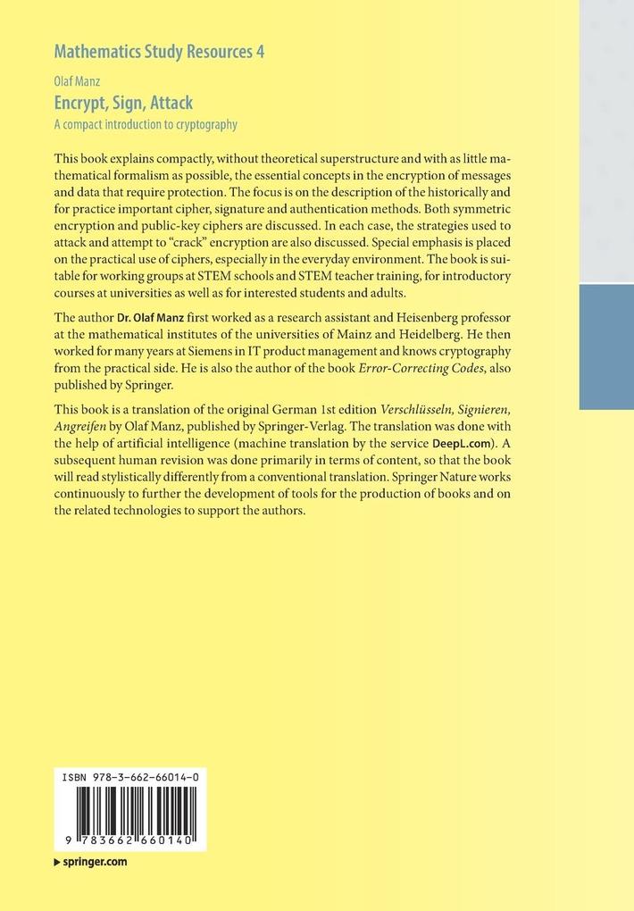 Weitere Ansicht: Encrypt, Sign, Attack | Olaf Manz