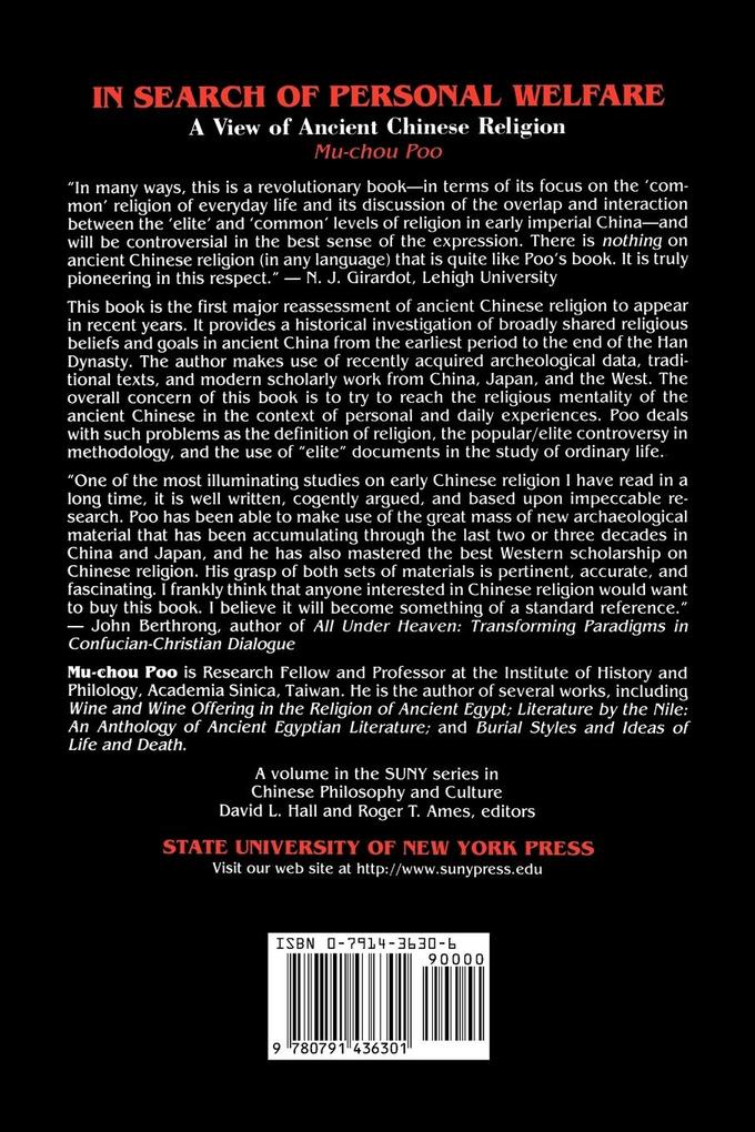 Weitere Ansicht: In Search of Personal Welfare | Mu-Chou Poo