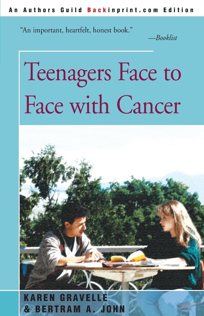 Teenagers Face to Face with Cancer als Taschenbuch