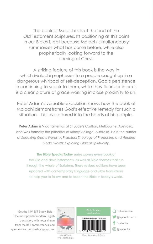 Weitere Ansicht: The Message of Malachi | Peter Adam