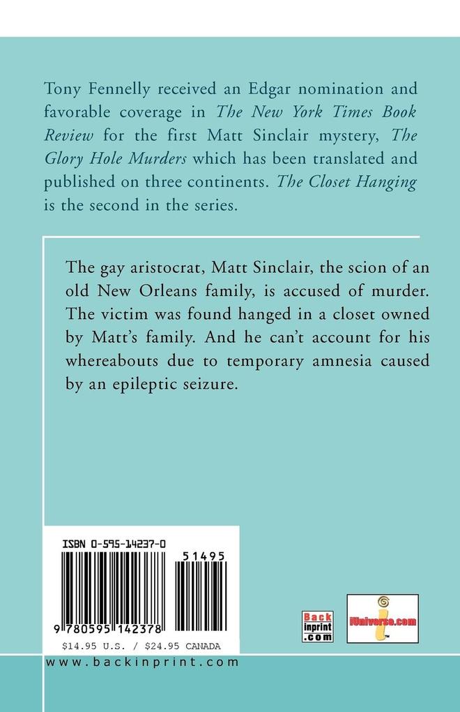 Weitere Ansicht: The Closet Hanging | Tony Fennelly