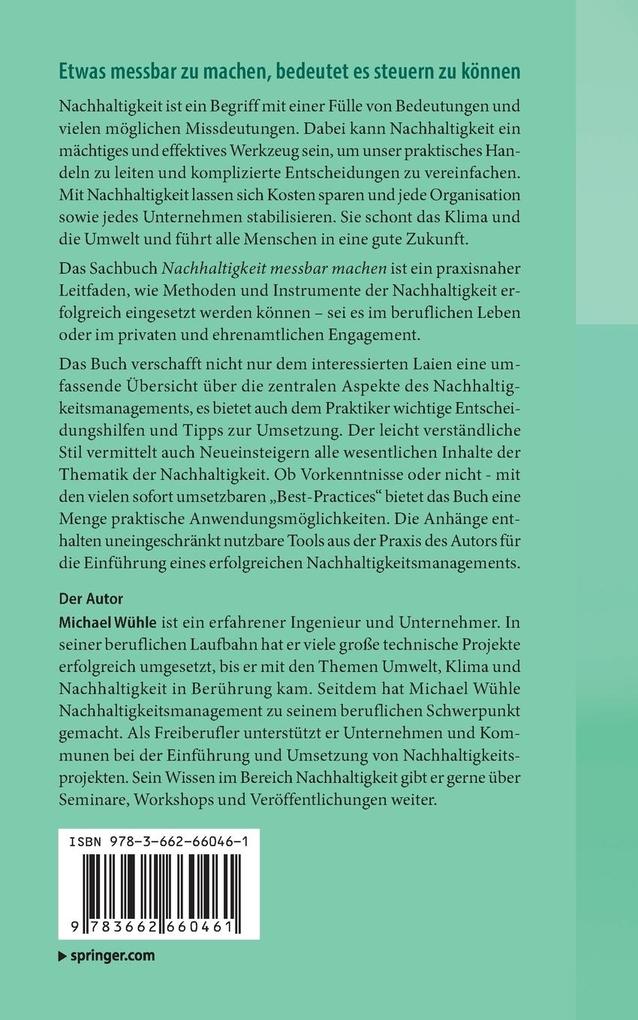 Weitere Ansicht: Nachhaltigkeit messbar machen | Michael Wühle