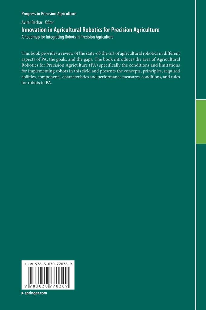 Weitere Ansicht: Innovation in Agricultural Robotics for Precision Agriculture