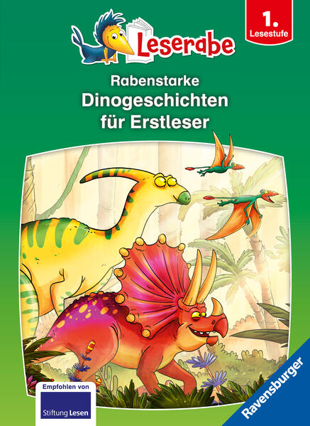 Produktbild: Leserabe - Sonderausgaben - Rabenstarke Dinogeschichten für Erstleser | Martin Klein, Leopé