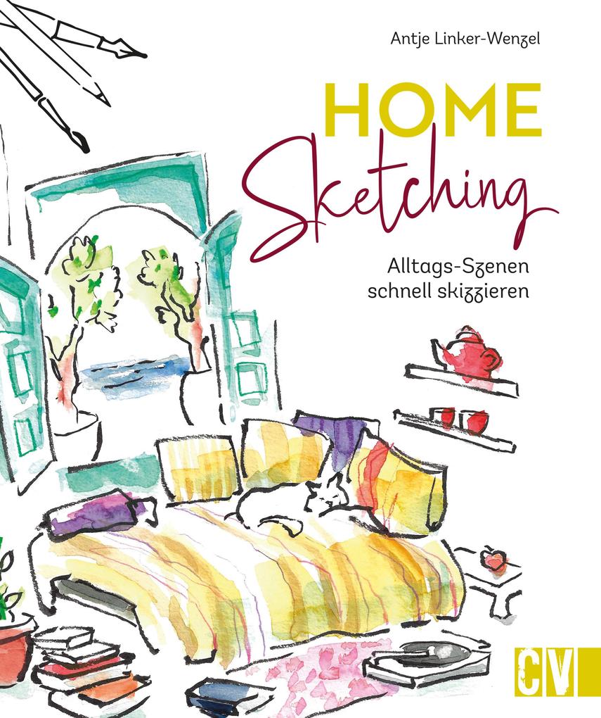 Produktbild: Home Sketching | Antje Linker-Wenzel