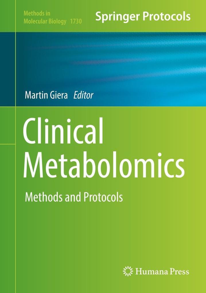 Produktbild: Clinical Metabolomics
