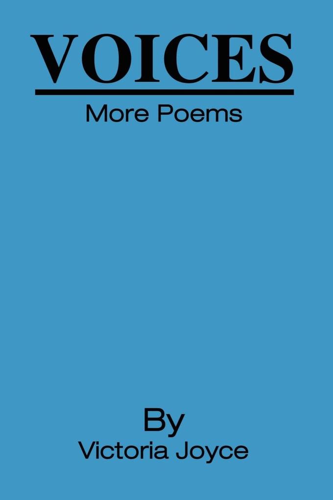 Voices: More Poems als Taschenbuch