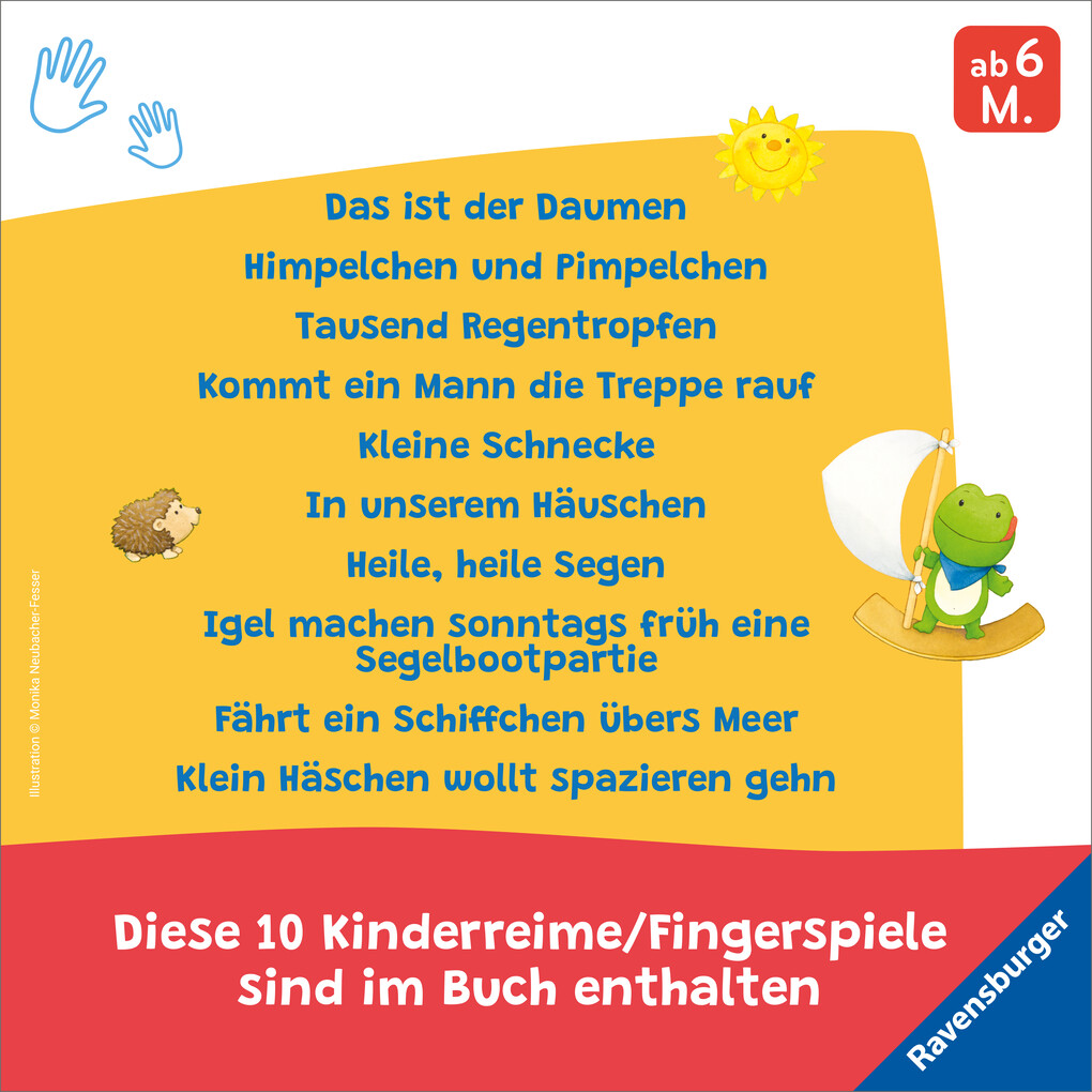 Weitere Ansicht: ministeps Fingerspiele für Klitzekleine - ab 9 Monate | Volksgut