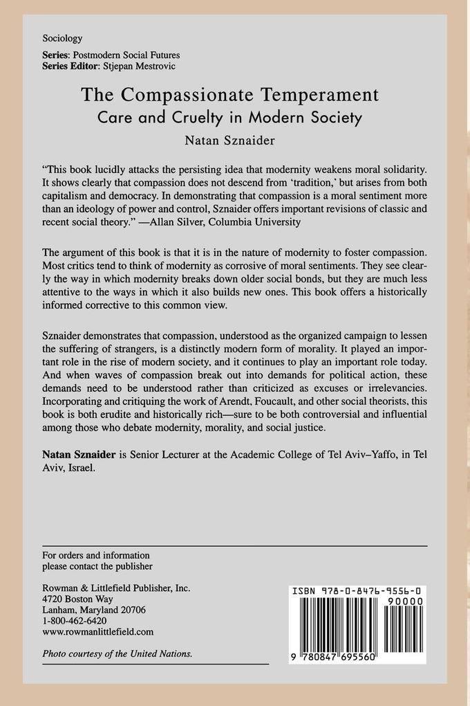 Weitere Ansicht: Compassionate Temperament | Natan Sznaider