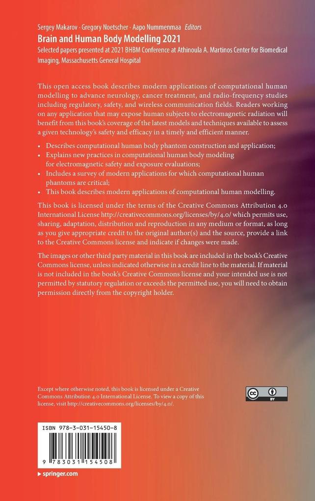Weitere Ansicht: Brain and Human Body Modelling 2021