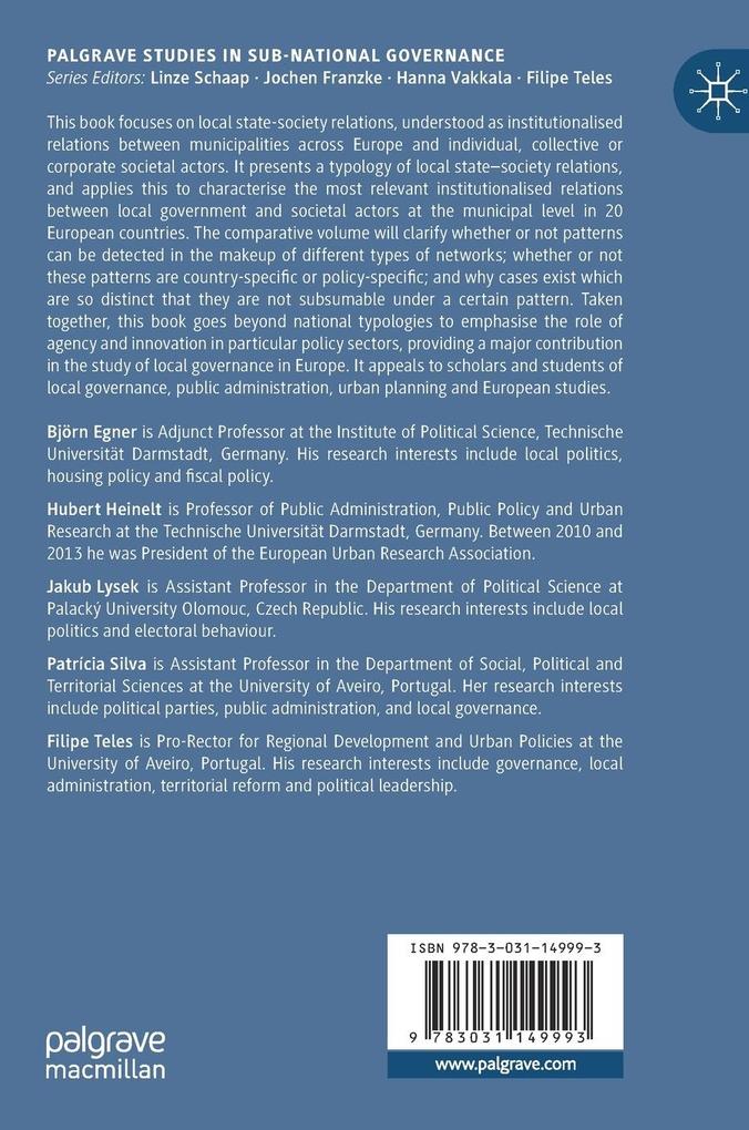 Weitere Ansicht: Perspectives on Local Governance Across Europe