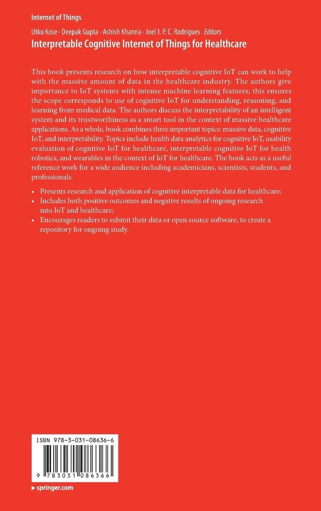 Weitere Ansicht: Interpretable Cognitive Internet of Things for Healthcare
