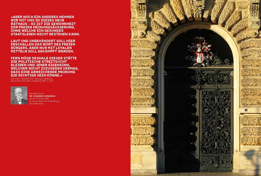 Weitere Ansicht: Das Hamburger Rathaus | Rita Bake, Michael Zapf
