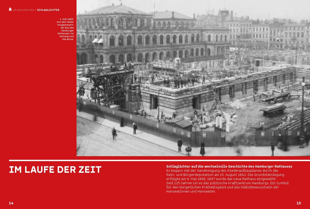 Weitere Ansicht: Das Hamburger Rathaus | Rita Bake, Michael Zapf