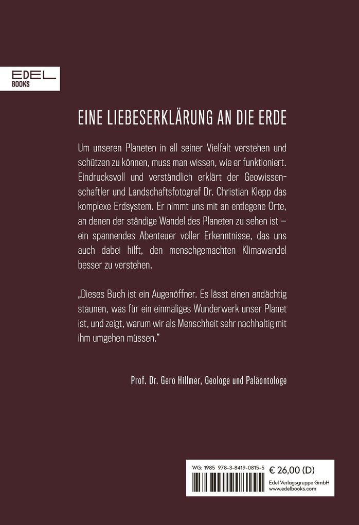 Weitere Ansicht: Wunderwerk Erde | Christian Klepp