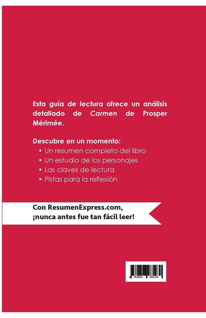 Weitere Ansicht: Carmen de Prosper Mérimée (Guía de lectura) | Natacha Cerf