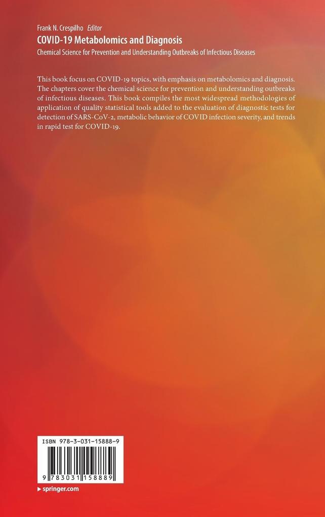Weitere Ansicht: COVID-19 Metabolomics and Diagnosis