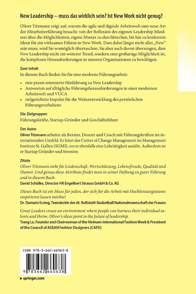 Weitere Ansicht: New Leadership | Oliver Titzmann