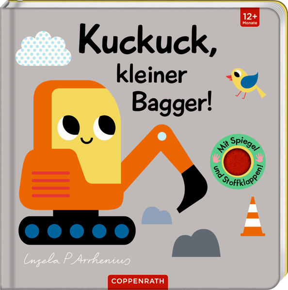 Produktbild: Mein Filz-Fühlbuch: Kuckuck, kleiner Bagger!