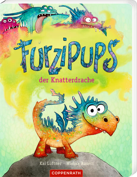 Produktbild: Furzipups, der Knatterdrache (Pappbilderbuch Miniausgabe) | Kai Lüftner