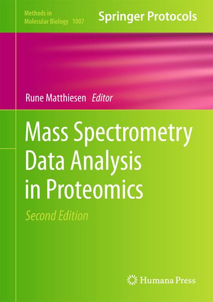 Produktbild: Mass Spectrometry Data Analysis in Proteomics
