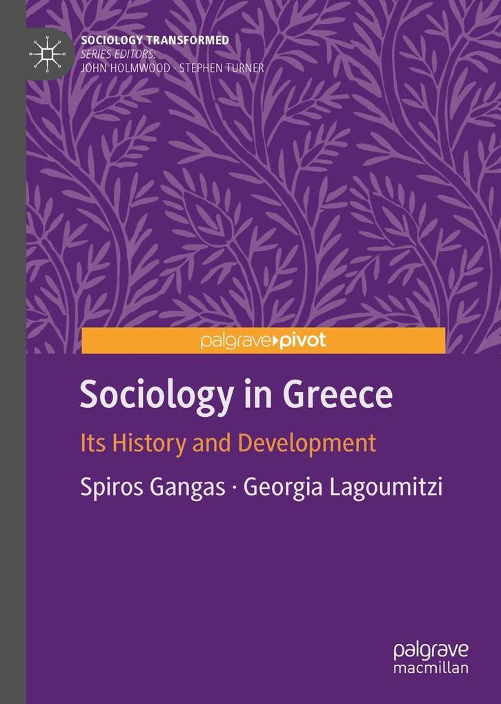 Produktbild: Sociology in Greece | Spiros Gangas, Georgia Lagoumitzi
