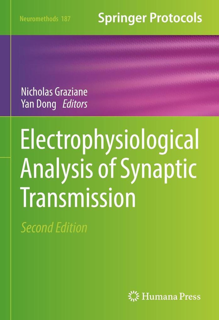 Produktbild: Electrophysiological Analysis of Synaptic Transmission