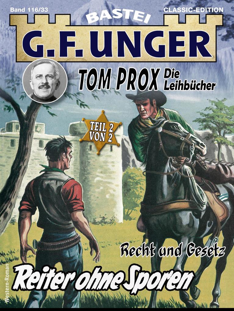 Produktbild: G. F. Unger Tom Prox & Pete 33 | G. F. Unger