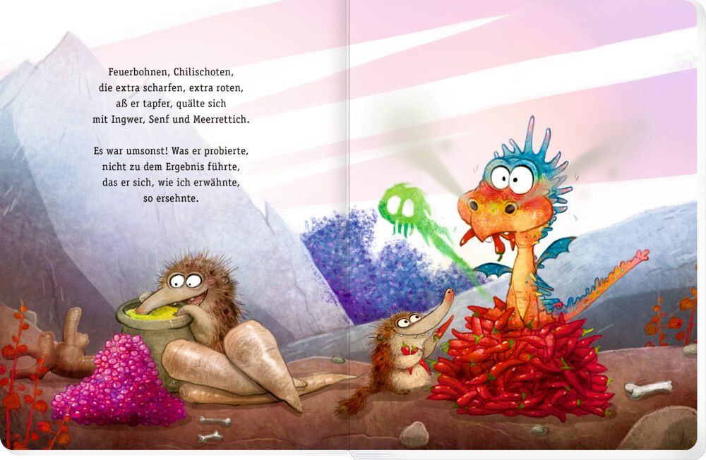 Weitere Ansicht: Furzipups, der Knatterdrache (Pappbilderbuch Miniausgabe) | Kai Lüftner