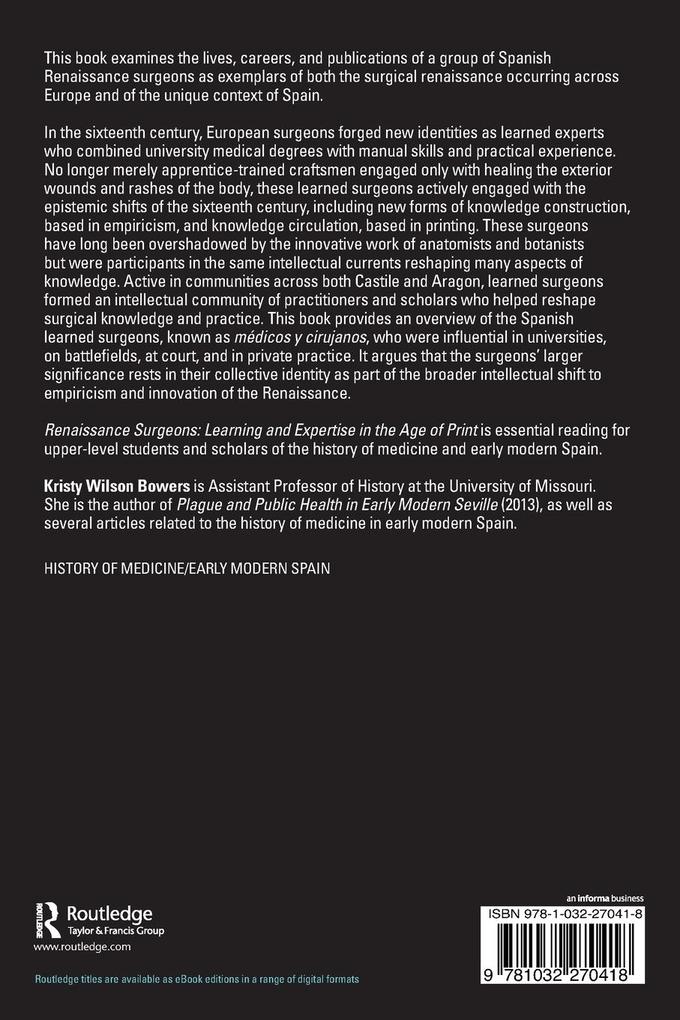 Weitere Ansicht: Renaissance Surgeons | Kristy Wilson Bowers