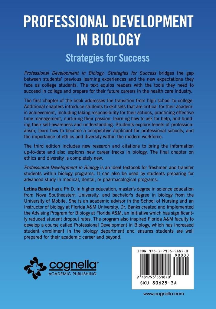 Weitere Ansicht: Professional Development in Biology | Letina Banks