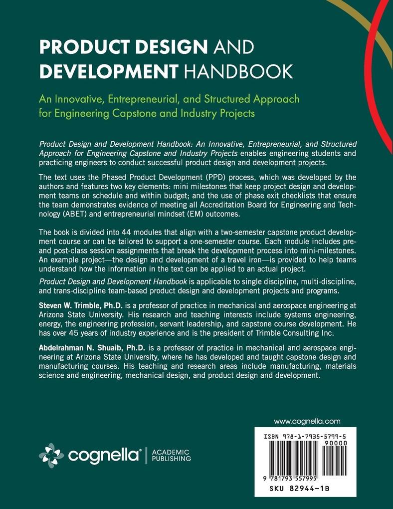 Weitere Ansicht: Product Design and Development Handbook | Steven W Trimble, Abdelrahman N Shuaib