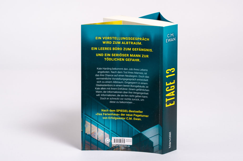 Weitere Ansicht: Etage 13 - Es gibt kein Entkommen, und deine Zeit läuft ab | C.M. Ewan