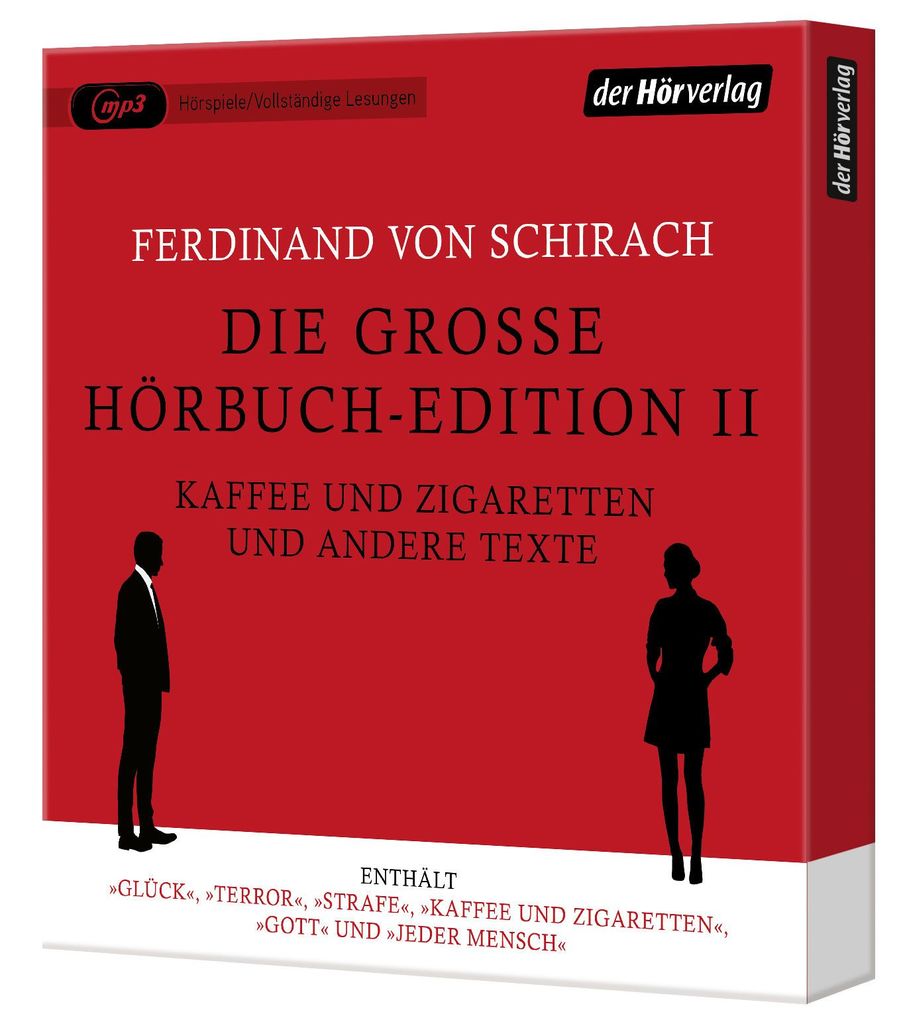 Weitere Ansicht: Die große Hörbuch-Edition II - Kaffee und Zigaretten und andere Texte | Ferdinand von Schirach, Oliver Berben, Lars Kraume
