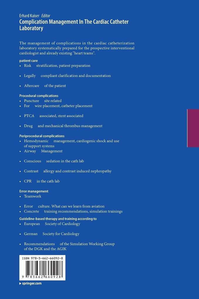 Weitere Ansicht: Complication Management In The Cardiac Catheter Laboratory