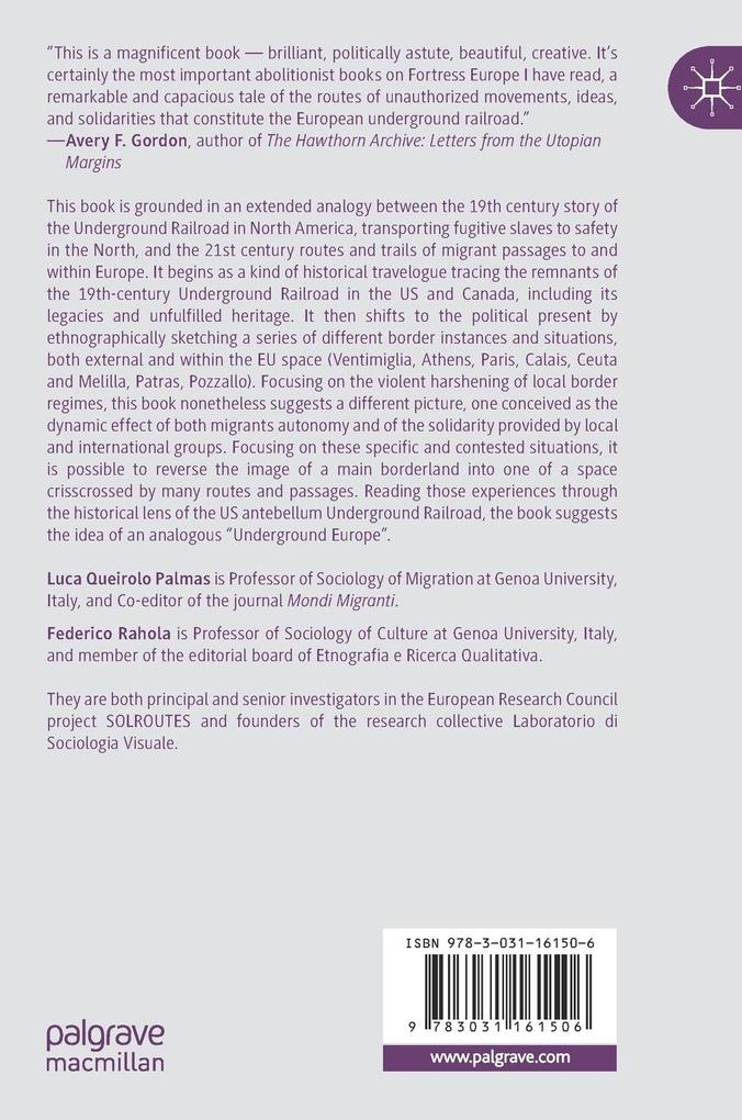 Weitere Ansicht: Underground Europe | Luca Queirolo Palmas, Federico Rahola