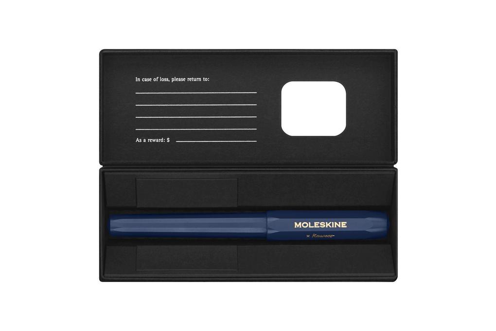 Weitere Ansicht: Moleskine Kaweco Fountain Pen, Blue, Medium Nib, Blue Ink
