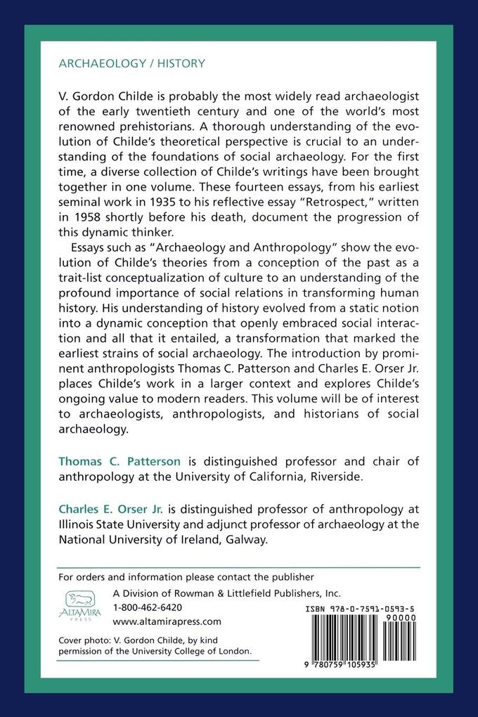 Weitere Ansicht: Foundations of Social Archaeology