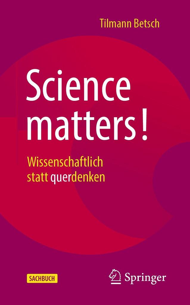 Produktbild: Science matters! | Tilmann Betsch