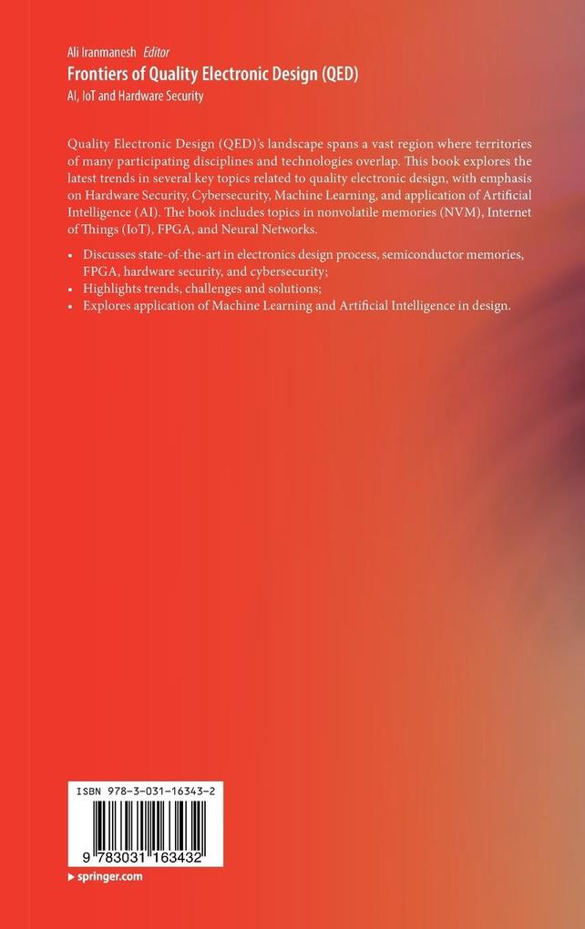 Weitere Ansicht: Frontiers of Quality Electronic Design (QED)