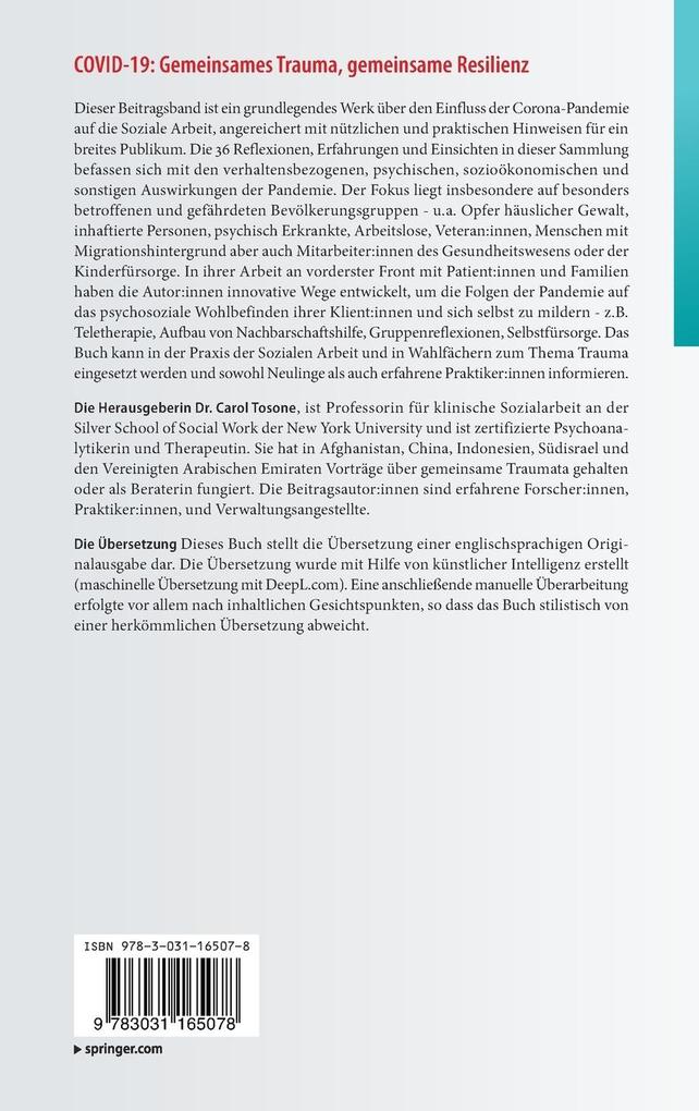 Weitere Ansicht: COVID-19: Gemeinsames Trauma, gemeinsame Resilienz