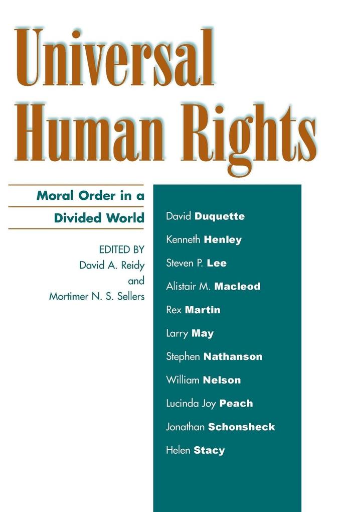 Universal Human Rights als Taschenbuch