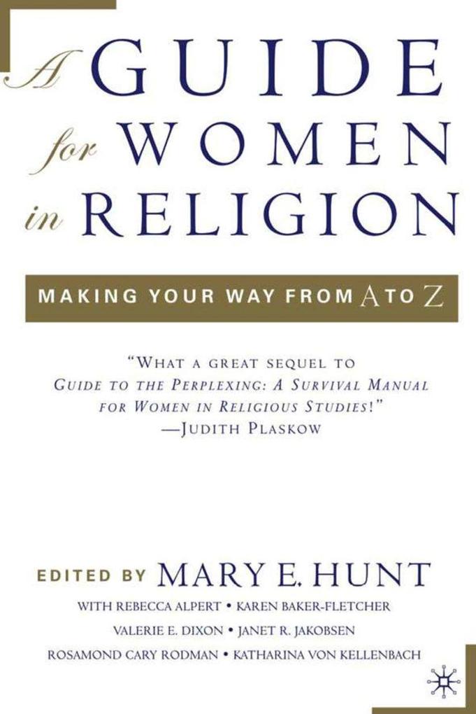 Produktbild: A Guide for Women in Religion | M. Hunt