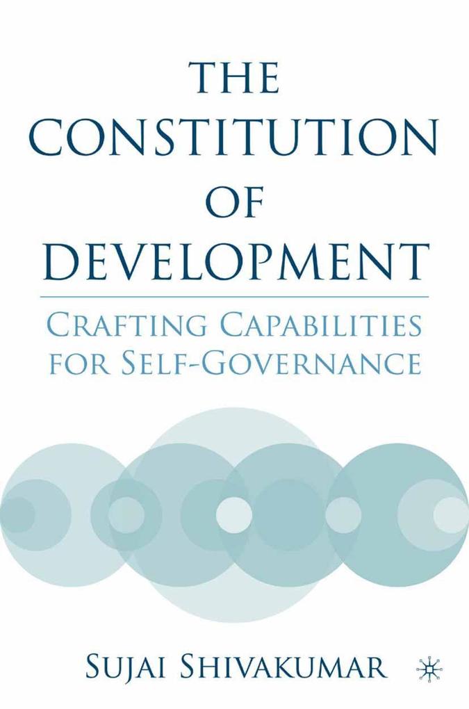 Produktbild: The Constitution of Development | S. Shivakumar